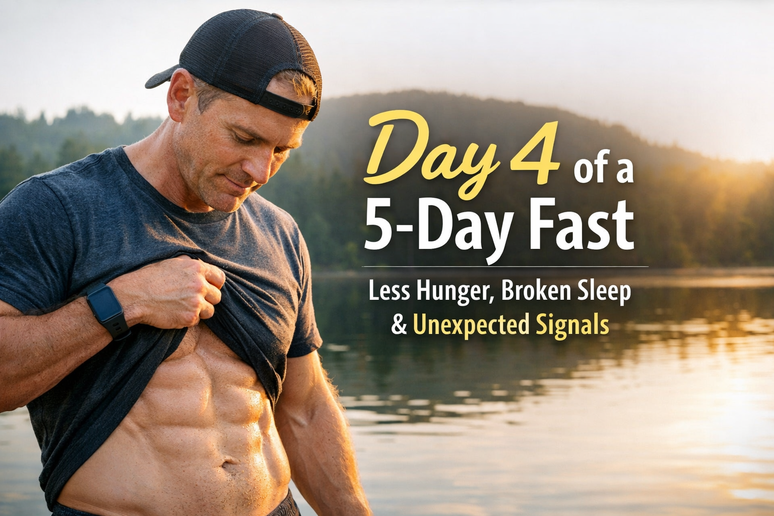 Day 4 of a 5-Day Fast — Less Hunger, Broken Sleep & Unexpected Signals