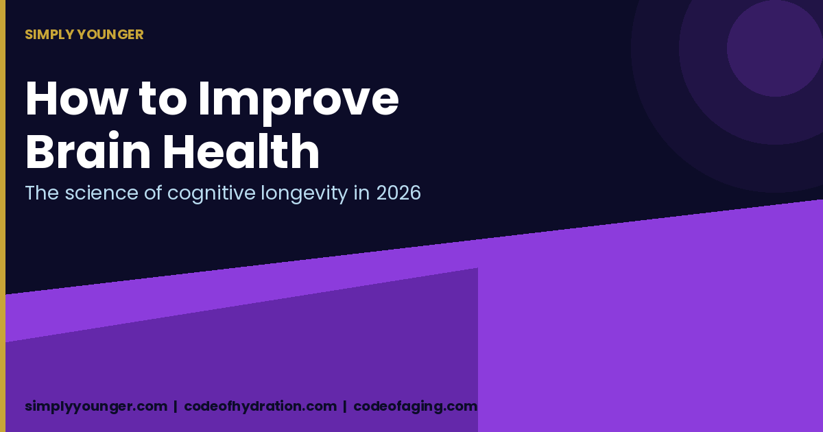 How to Improve Brain Health: The Science of Cognitive Longevity
