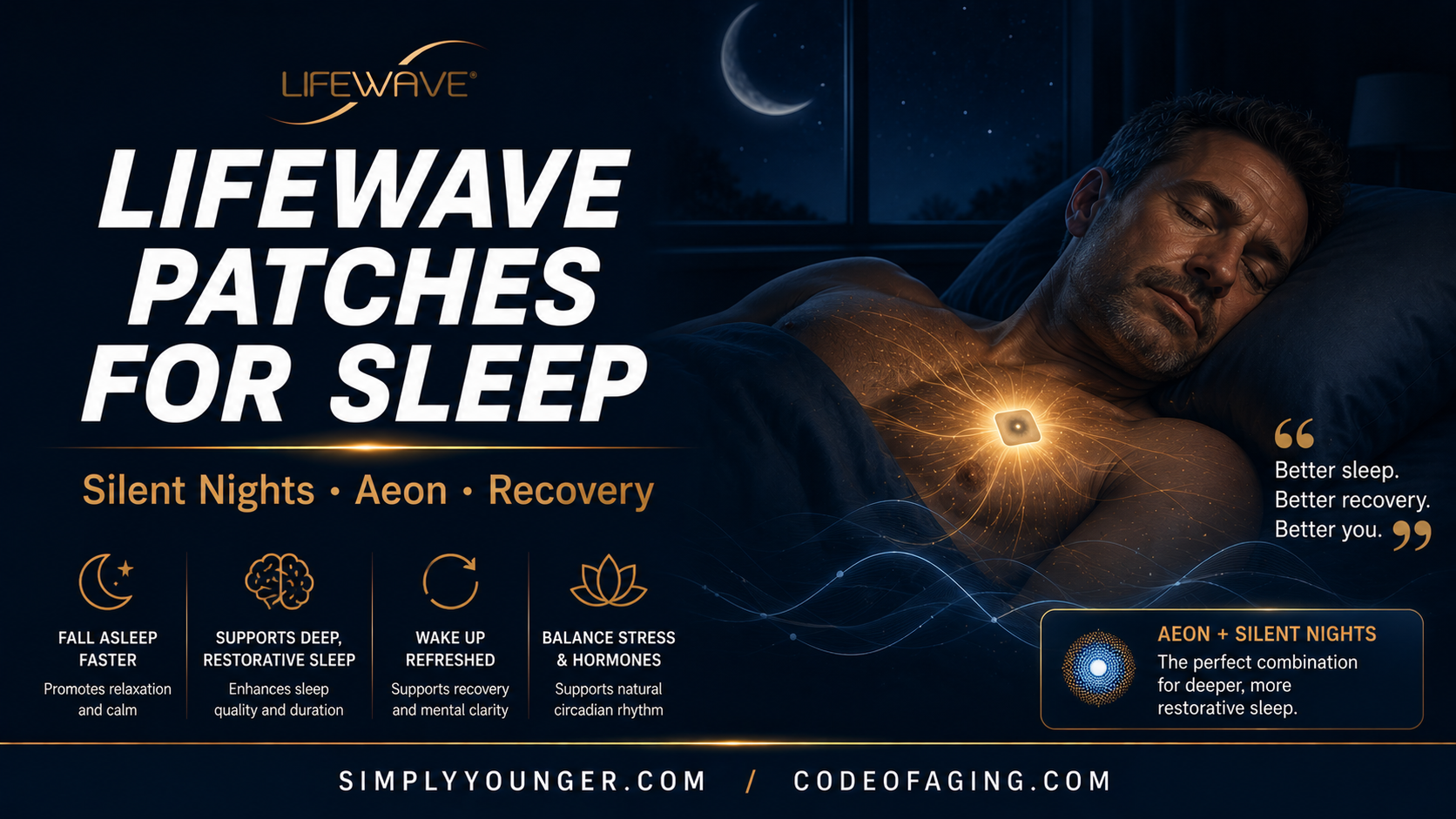 LifeWave Patches for Sleep: Silent Nights, Aeon, and the Recovery Connection