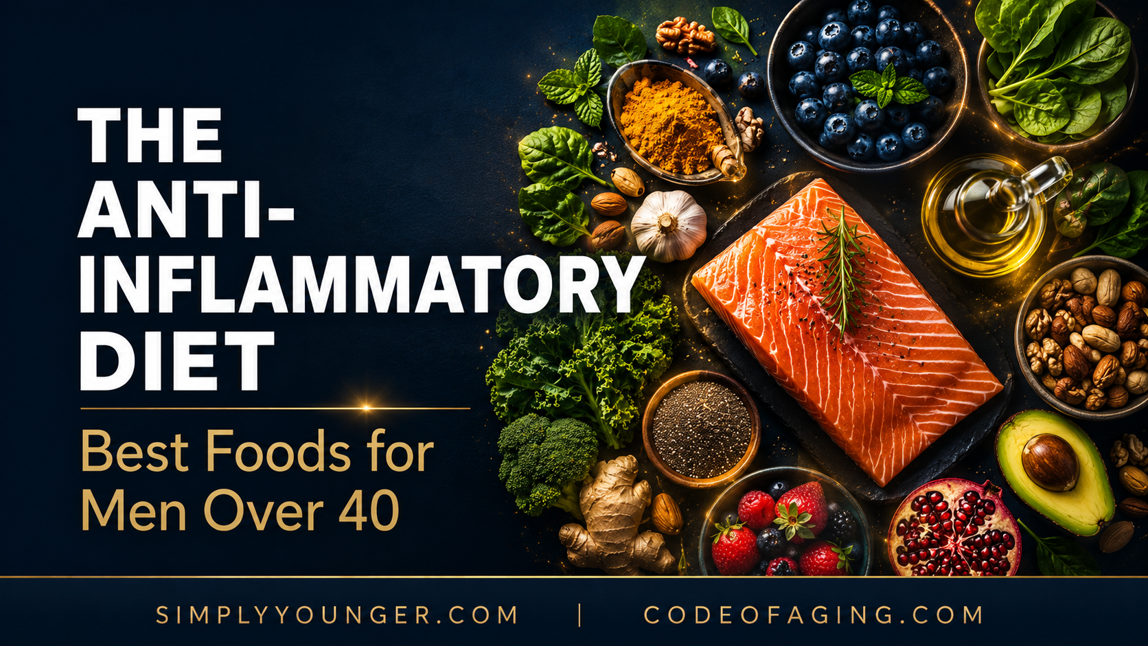 Best Anti-Inflammatory Foods and Habits for Men Over 40