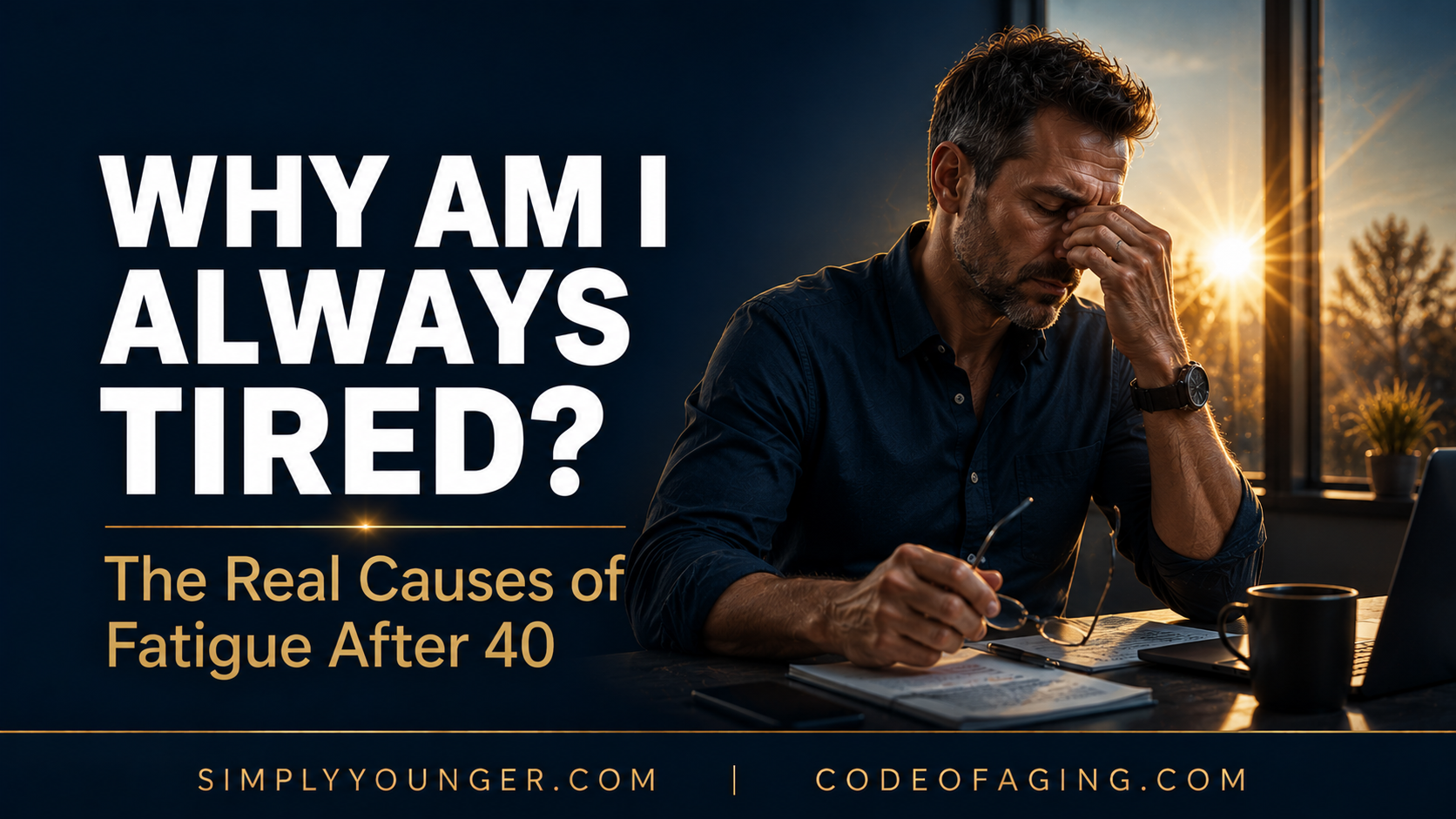 Why Am I Always Tired? The Real Causes of Fatigue in Men Over 40