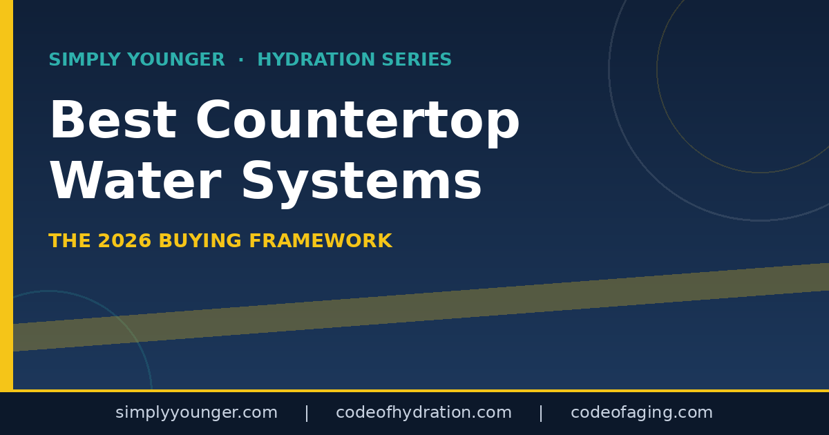 Best Countertop Water Systems in 2026: How to Choose (and Where the X2O Fits)