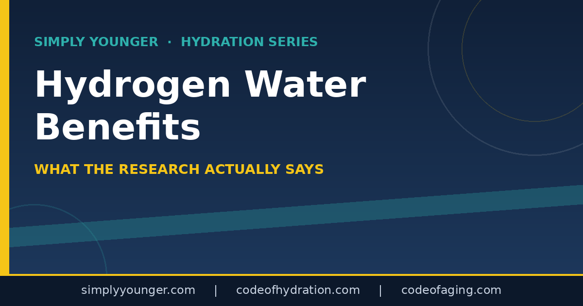 Hydrogen Water Benefits: What the Research Actually Says in 2026