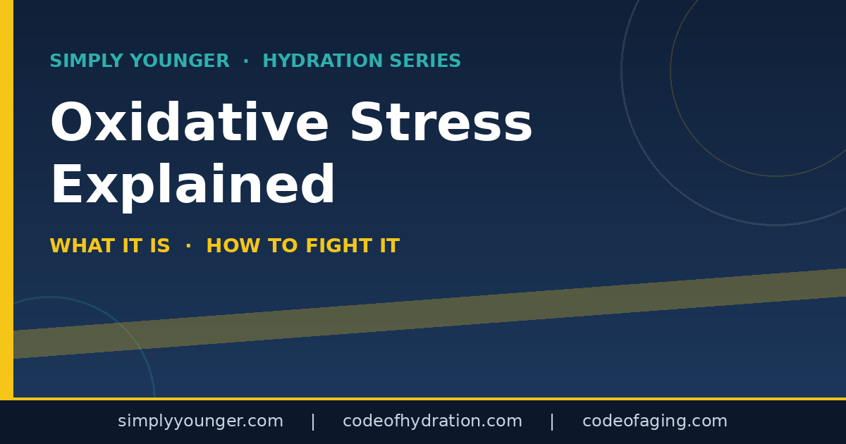 Oxidative Stress Explained: What It Is, Why It Ages You, and How to Fight It