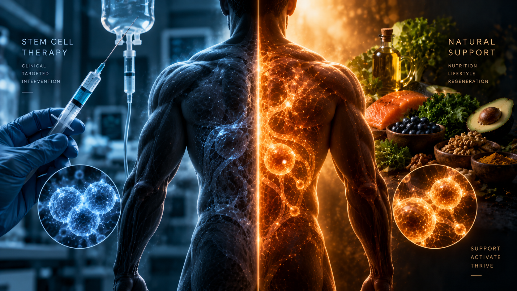 Stem Cell Therapy vs Natural Support: What’s Real and What’s Hype