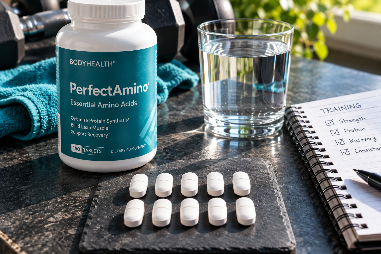 PerfectAmino Review: Why I Take 10 Tablets a Day at 50 (and How I Judge Whether It Works)